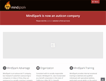 Tablet Screenshot of mindsparktech.com